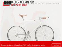 Tablet Screenshot of dieter-obermeyer.de